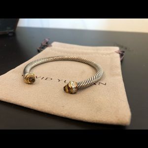 Classic David Yurman Cable Bracelet w/ Diamonds